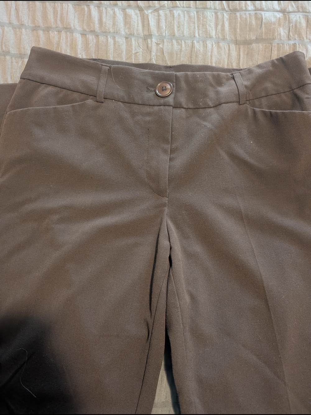 Briggs New York Dark Brown Women's Dress Trousers